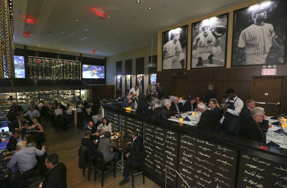 NY Yankee's Steakhouse in New York, Wednesday, April 6, 2016. (Photo/Stuart Ramson)