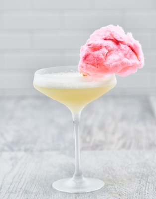 Pineapple Martini Cotton Candy