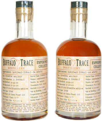 Buffalo Trace Seasoned Stave Experiment Bourbons | Cheers