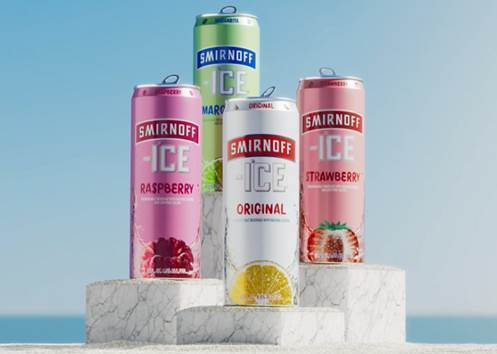 Smirnoff Ice cans