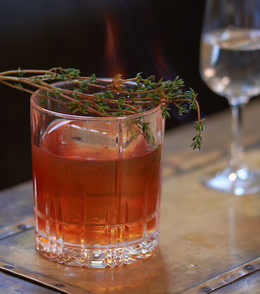 Fire and Thyme cocktail