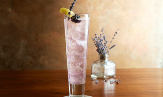 Lavender Collins Cocktail