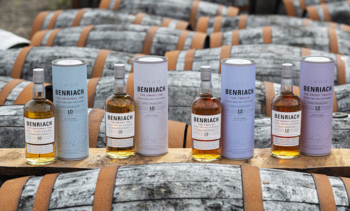 BenRiach has revealed a new core range of Scotch whisky: The Original Ten, The Original Twelve, The Smoky Ten and The Smoky Twelve