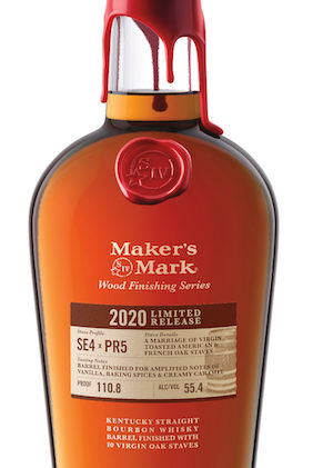 Maker’s Mark 2020 Limited Release bourbon whiskey.