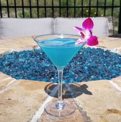 Ocean Bleu cocktail