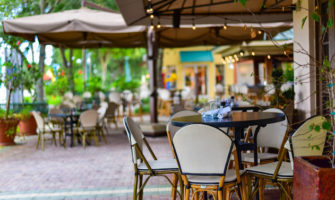 restaurant patio tables