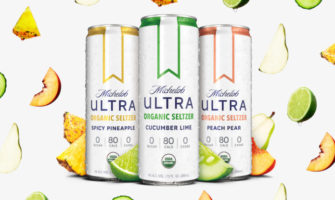 Michelob Ultra Organic Seltzer launches in three initial flavors.