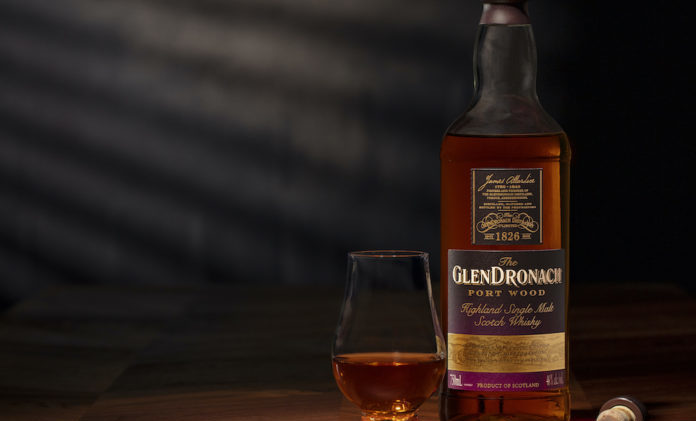The GlenDronach Port Wood single malt Scotch whisky.