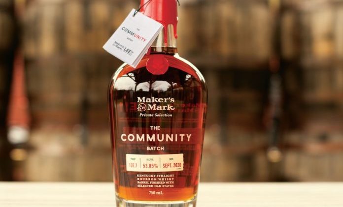 Maker's Mark CommUNITY Batch Bourbon.