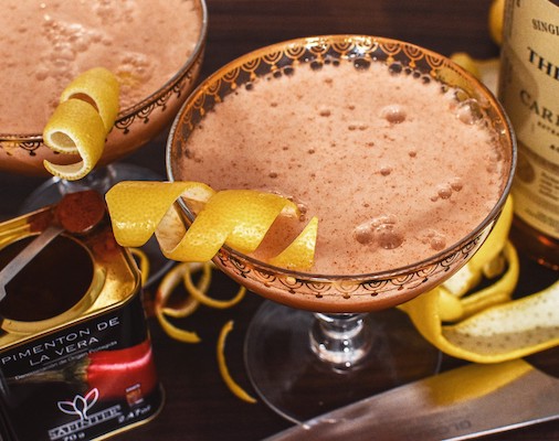 Spiced Yule cocktail