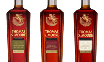 Barton 1792 Thomas S. Moore cask finished bourbons whiskeys.