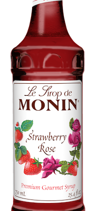 Monin Strawberry Rose