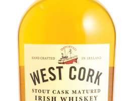 West Cork Stout Cask Irish Whiskey.