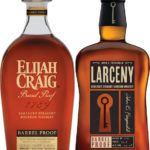 Batch A121 of Elijah Craig and Larceny Barrel Proof bourbons.
