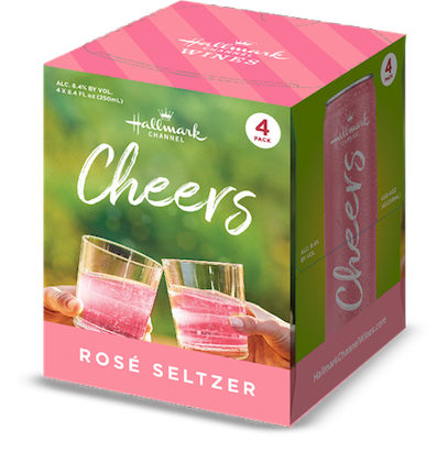 Hallmark Channel Cheers Rosé Seltzer