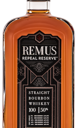 Remus Repeal Reserve Series V Straight Bourbon Whiskey.