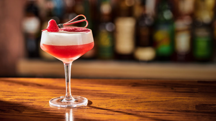 Hibiscus Parlour cocktail