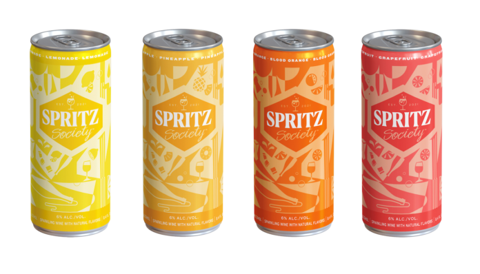 Spritz Society canned cocktails