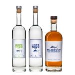 The first two products from King Spirits are Hope Town Vodka and Walker’s Cay Bourbon.