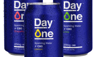 Day One CBD Sparkling Water.