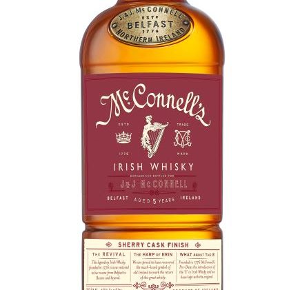 McConnell’s Irish Whisky Sherry Cask Finish.