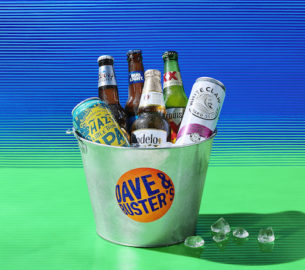 Dave & Busters beer bucket