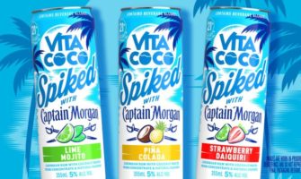 Vita Coco Spiked with Captain Morgan.