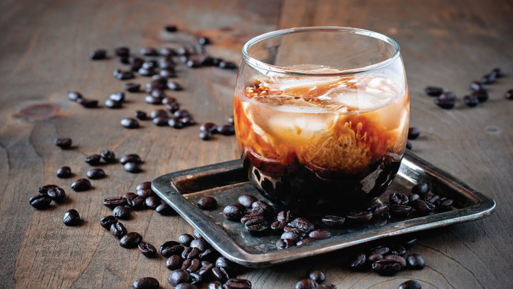 Coffee cordial cocktail