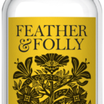 a bottle of Feather & Folly gin