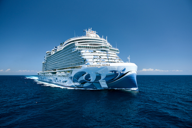 Norwegian Cruise Line's new Prima ship