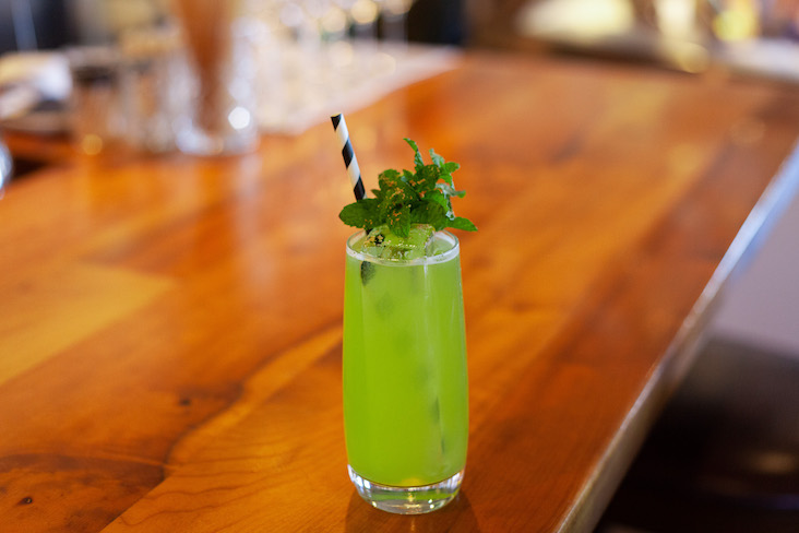 Pinch of Green cocktail