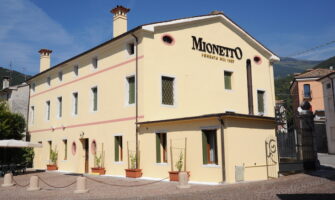 The winery of prosecco brand Mionetto