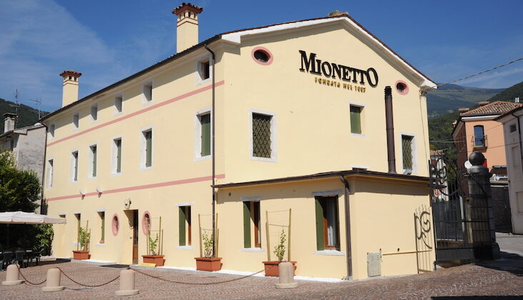The winery of prosecco brand Mionetto
