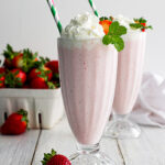 Boozy Strawberry Milkshake