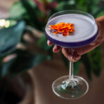 Magenta cocktail