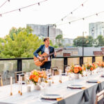 A dinner party at Thompson Nashville’s Goldtop Terrace