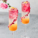Lychee Rose Gin Spritz cocktail