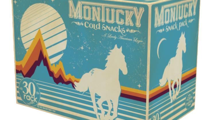 Montucky Cold Snacks 30-pack of beer