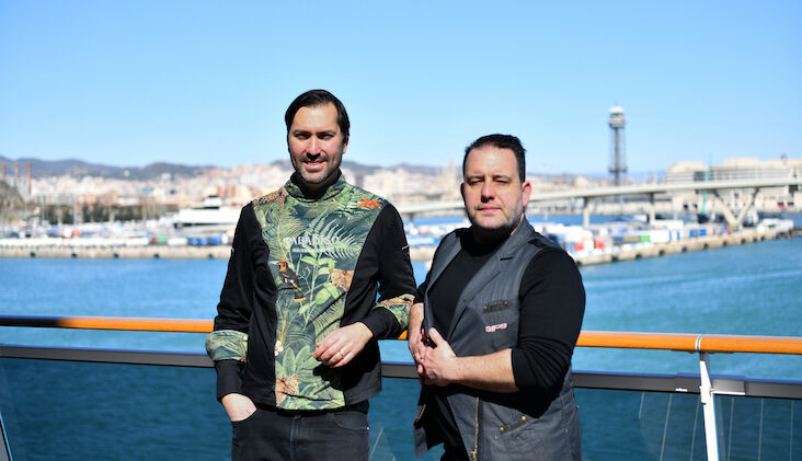 Giacomo Giannotti of Paradioso Barcelona and Marc Álvarez of Sips Barcelona