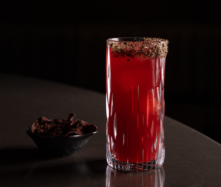 The Catrina red cocktail