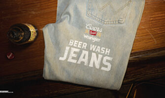 Beer Wash Jeans from Wrangler and Coors