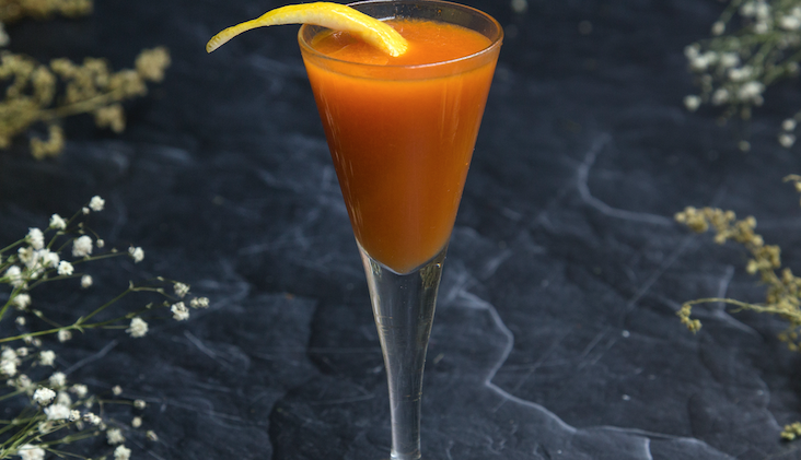 Jack The Ripper orange cocktail