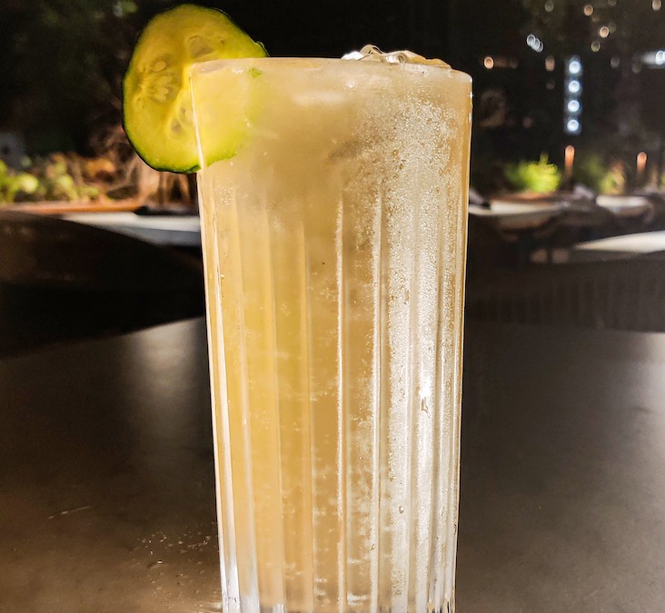 The Golden Ghost cocktail