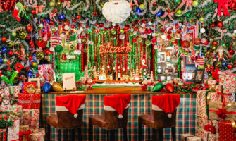 Blitzen's Bar holiday pop-up at Omni Hotels