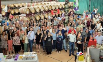 group shot of the Adventure Wine team