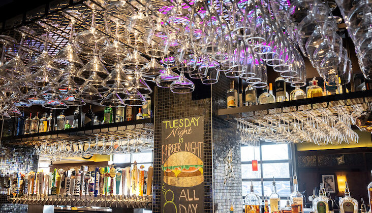 Bar Louie's interior